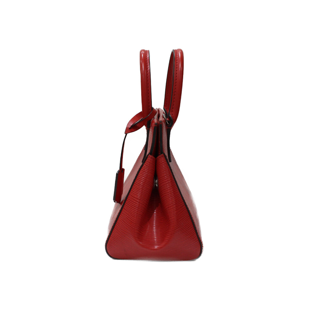 Louis Vuitton Strap Red Handbag Marly Epi Bag Shoulder Leather - Picture 1 of 7